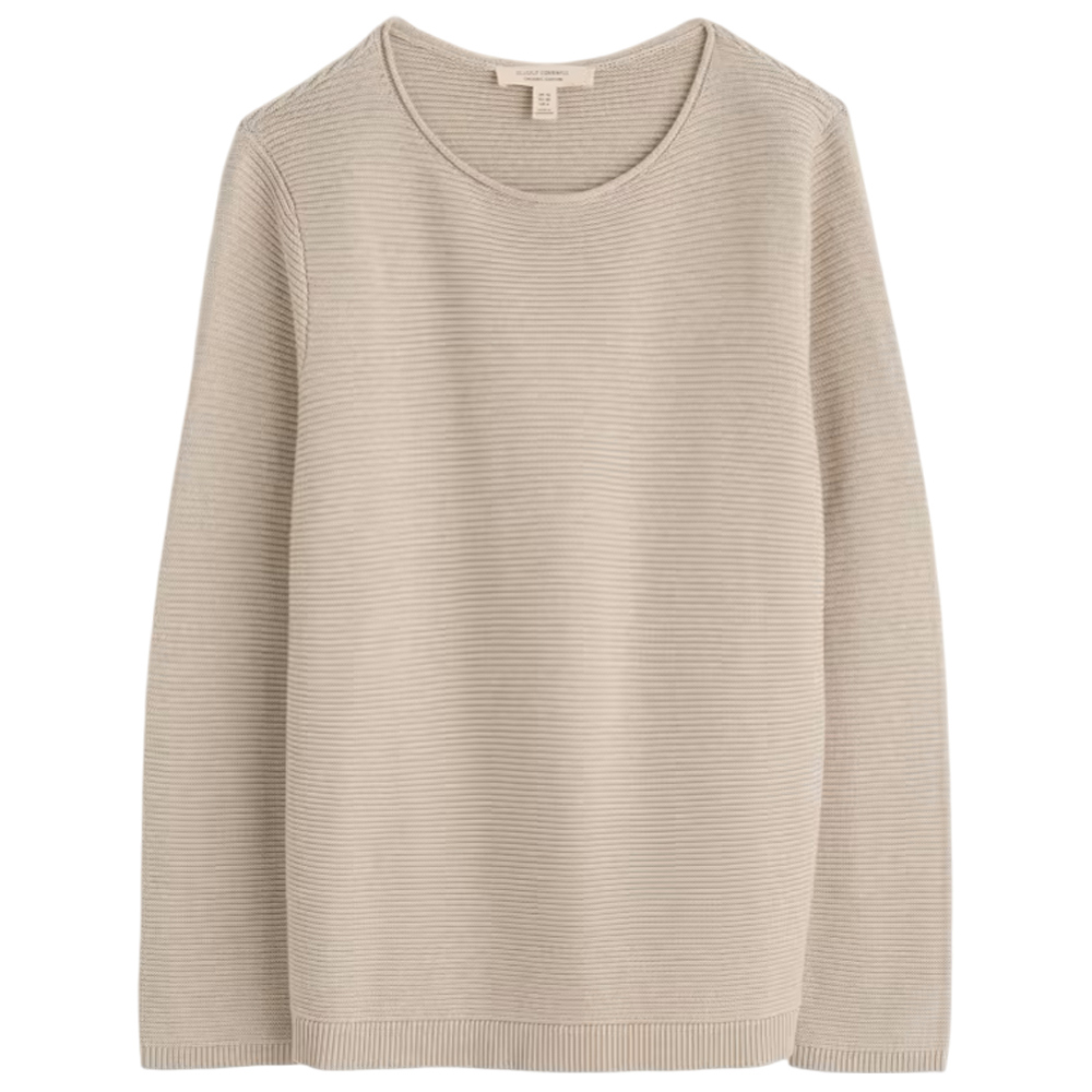 Seasalt Makers Cotton Jumper Limestone